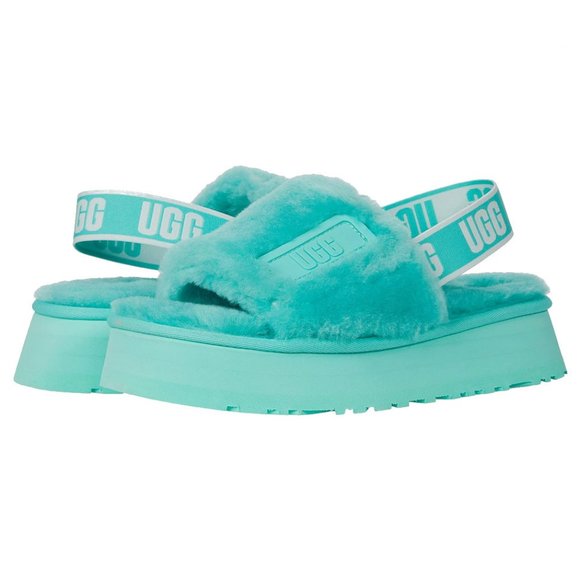 UGG Shoes - NEW UGG Sizes 8, 9, 10 Women's Disco Platform Slide - Tide Pool